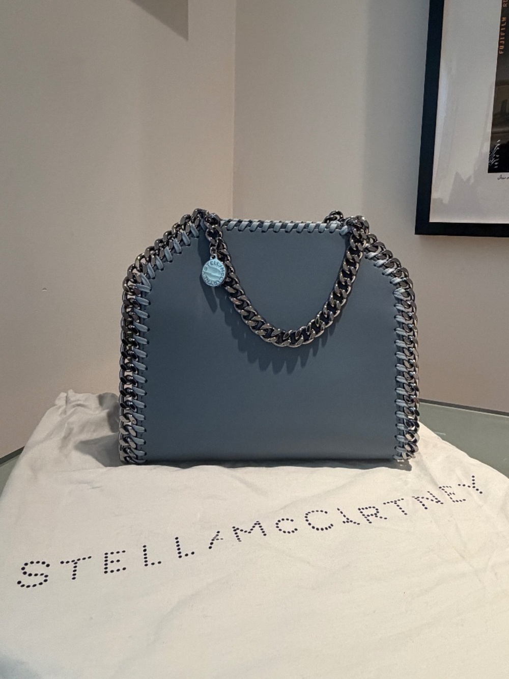 Stella McCartney Mini Falabella Tote Light Blue